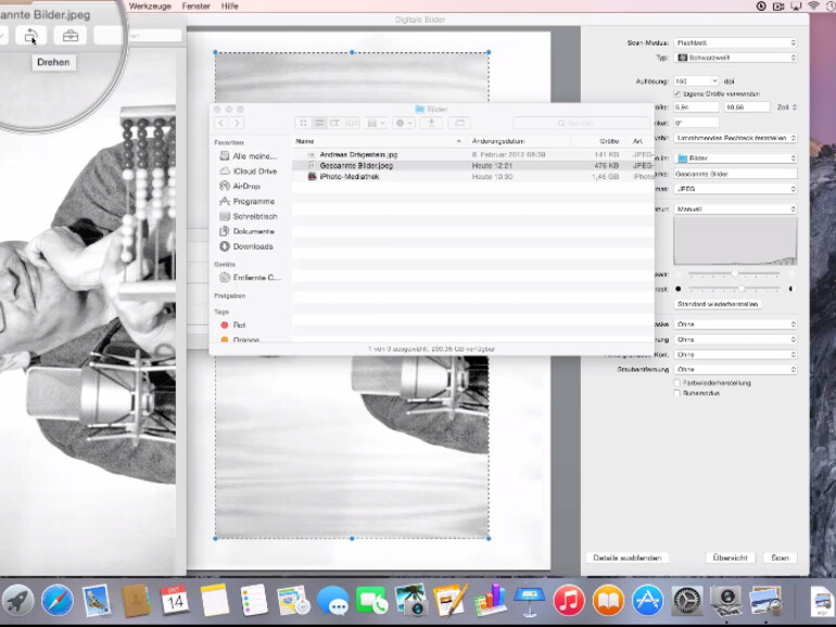 Die App Digitale Bilder ist äußerst vielseitig