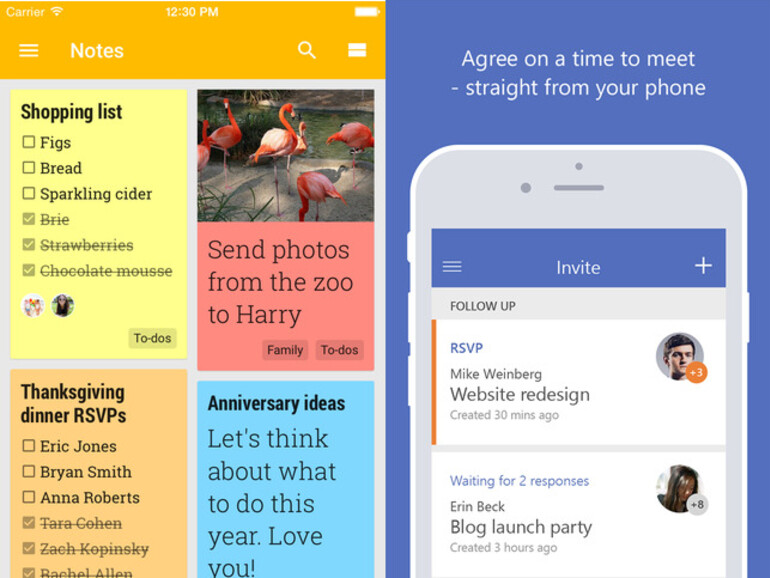 Die Konkurrenz hat zwei neue Apps für iOS veröffentlicht