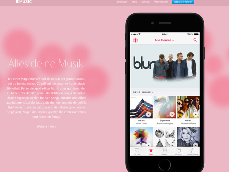 Apple Music wird für viele Nutzer ab Oktober Gebühren kosten
