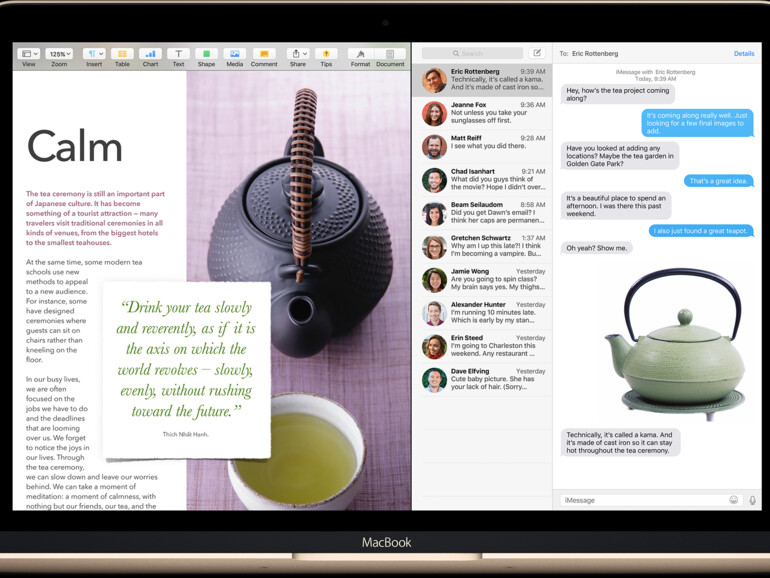 Beim Fenstermanagement hat sich einiges getan. Nicht nur, dass Mission Control überarbeitet wurde, nein, der Mac beherrscht jetzt auch „Split View“.
