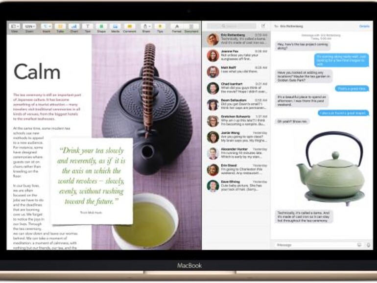 Split View erleichtert das Arbeiten ungemein