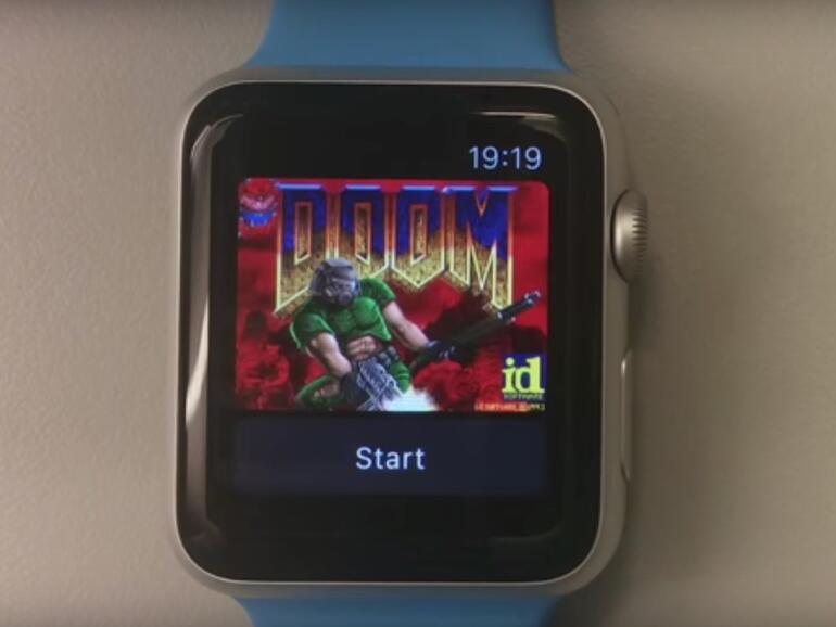Doom auf der Apple Watch spielen? Kein Problem.