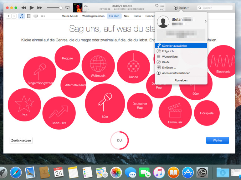 Os x kennenlernen