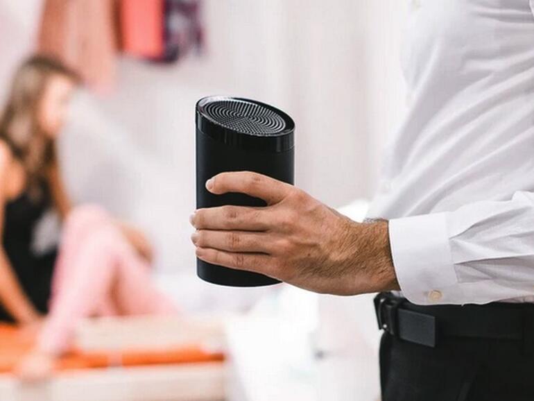 Angee kann auch per Akku betrieben werden