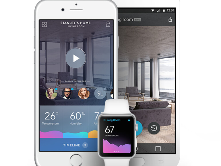 Apps für iOS, Apple Watch und Android werden für Angee entwickelt.