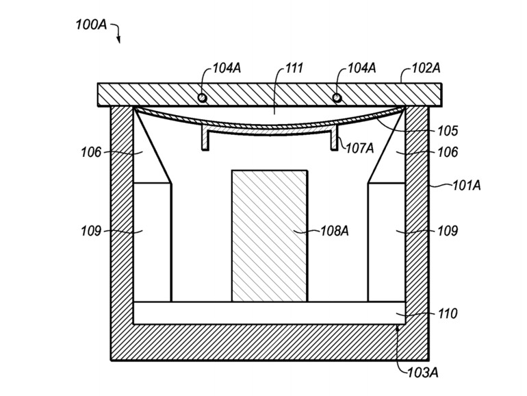 Zeichnung aus dem Patentantrag von Apple 