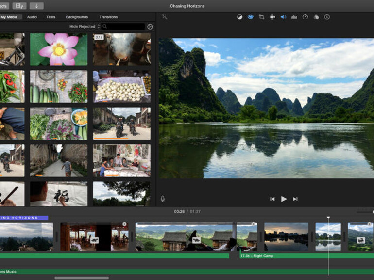 iMovie hat einige neue Funktionen erhalten