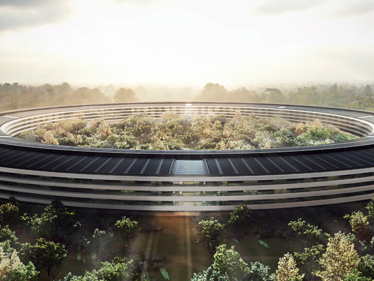 Ein neues Video zeigt, dass der Bau des Apples Campus 2 gut voran geht.
