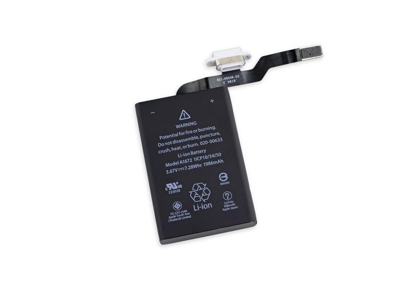 Akku-Kapazität der Magic Mouse 2: 1.986 mAh