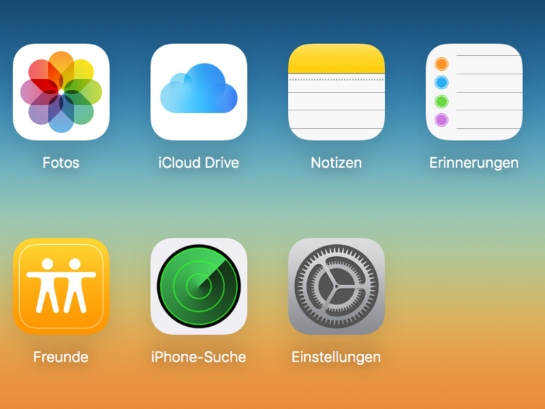 Es ist nun auch möglich, die „Freunde suchen“-Funktion über iCloud.com zu nutzen.