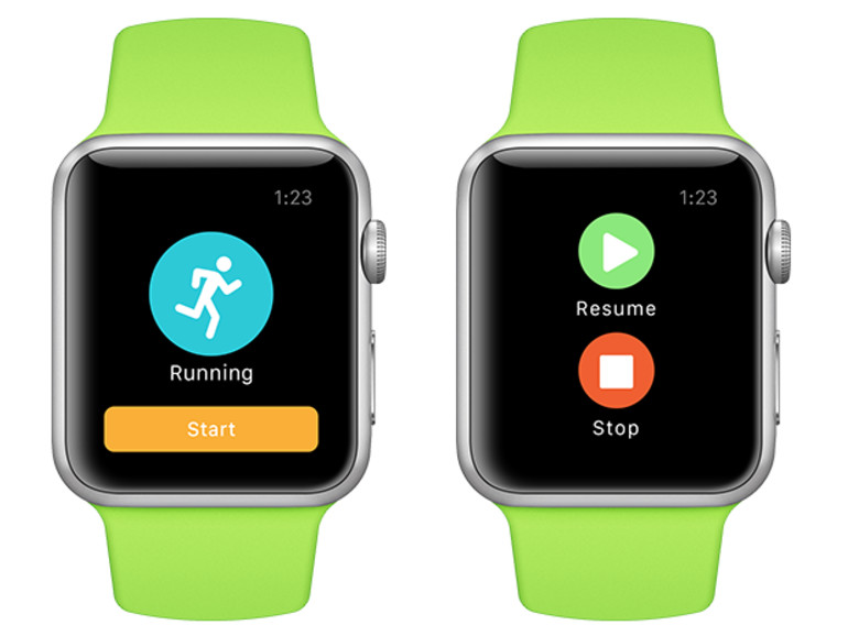 Apple watch app running best sale