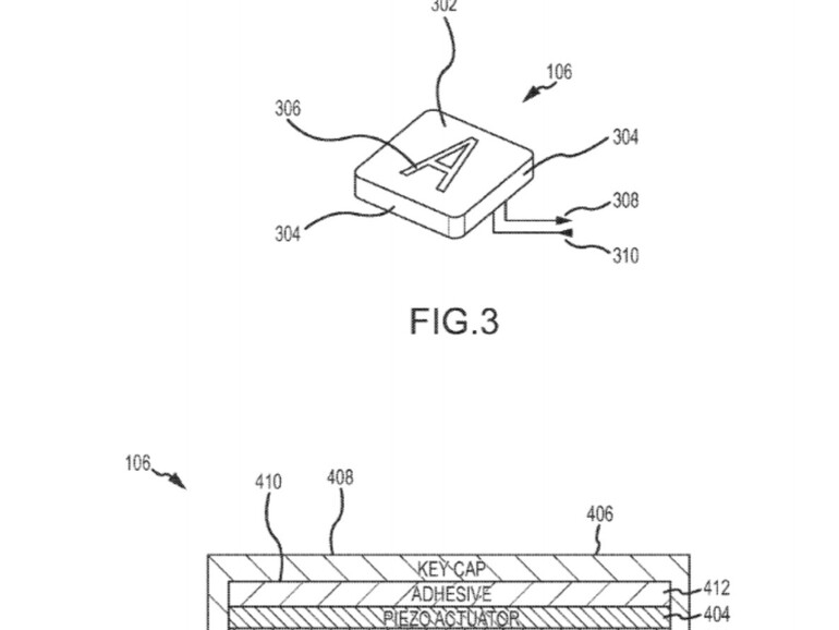 Schalterlose Tastatur von Apple
