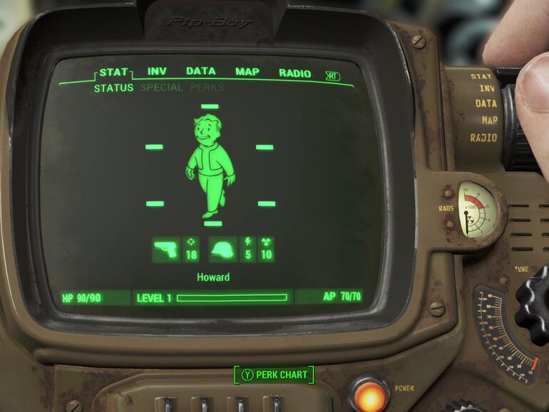 Den Pip-Boy aus Fallout gibt es jetzt auch für das iPhone und für Android-Smartphones