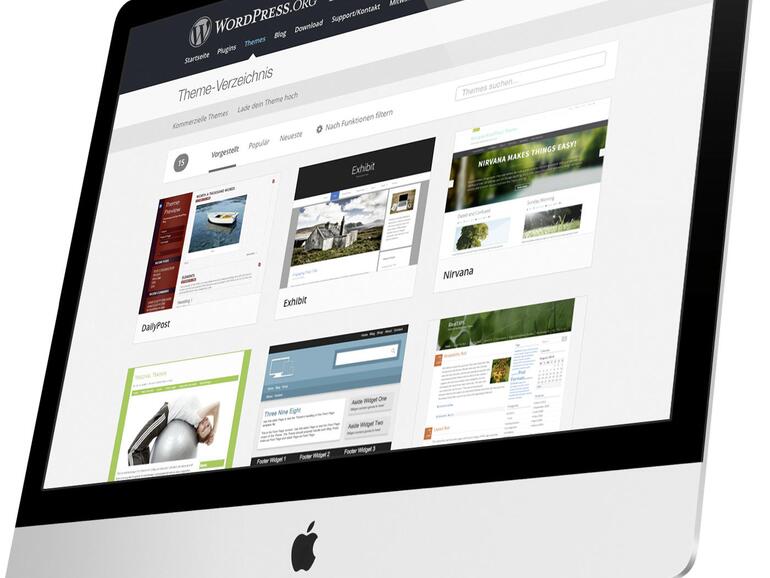 Nach der Installation von Wordpress findest du drei unterschiedliche Themes vorinstalliert. Diese eignen sich bereits für zahlreiche Anwendungsgebiete.