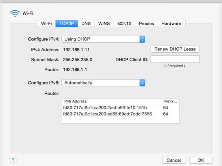 Wenn du nicht die IP-Adresse deines Routers weisst, kannst du diese in den Netzwerk-Einstellungen nachschauen.