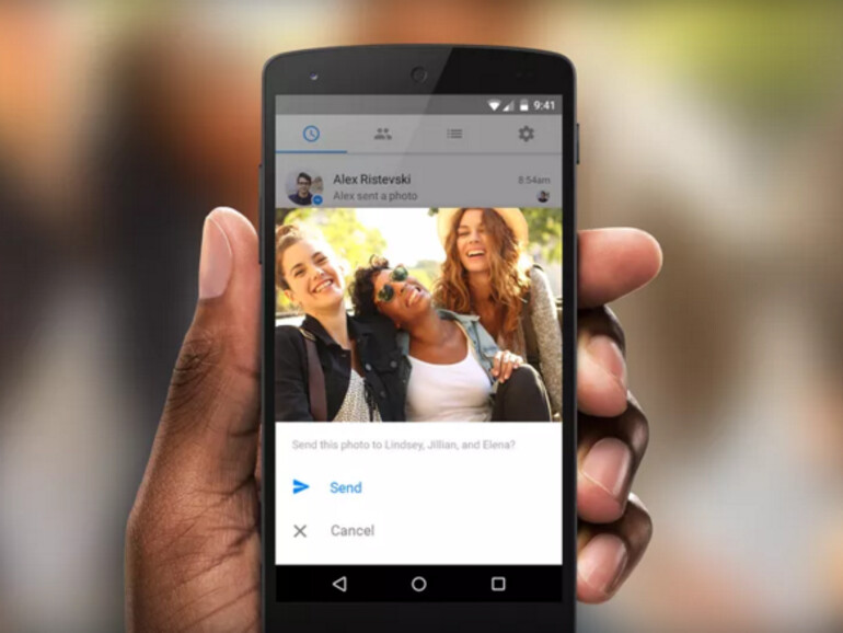 Der Messenger soll bald automatisch Gesichter von Freunden erkennen können