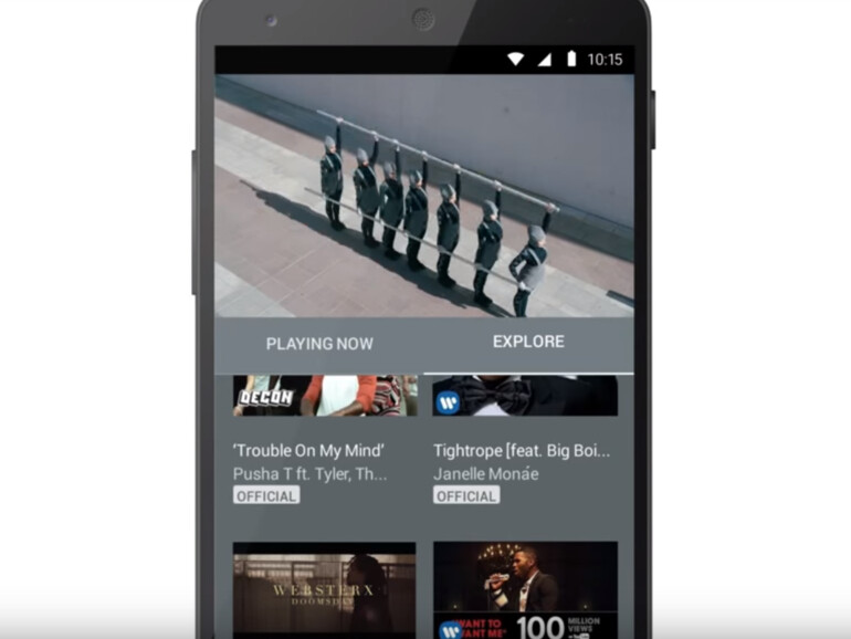 Google hat mit YouTube einen neuen Musik-Streaming-Dienst veröffentlicht