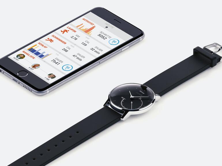 Gesteuert wird die Withings Activité Steel über eine App