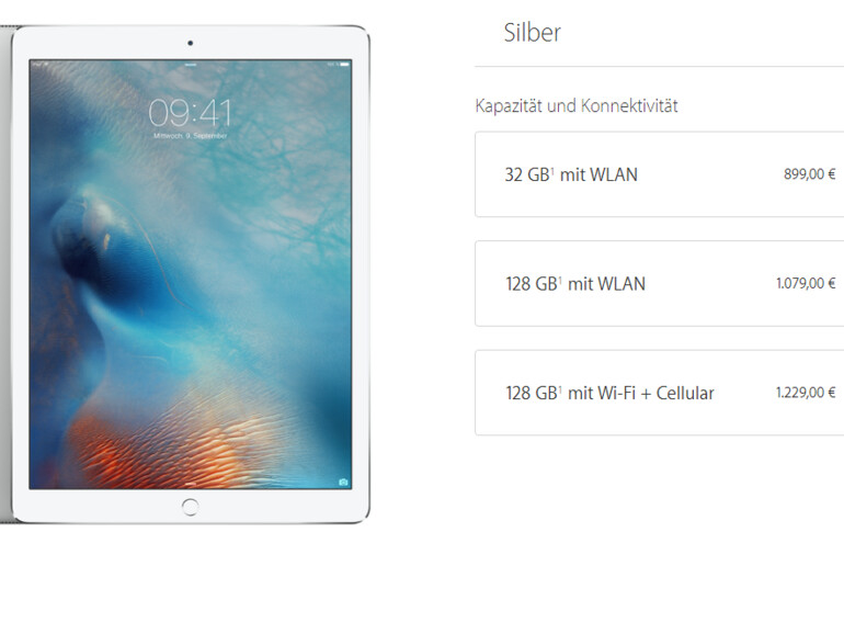 Das iPad Pro ist nicht gerade günstig