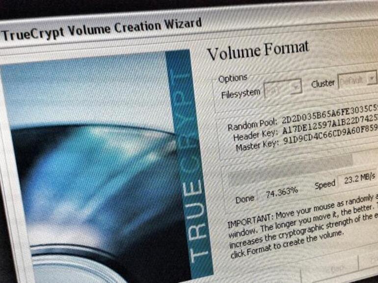 Truecrypt gibt es für Windows, OS X und Linux