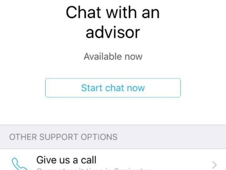 Support-App von Apple