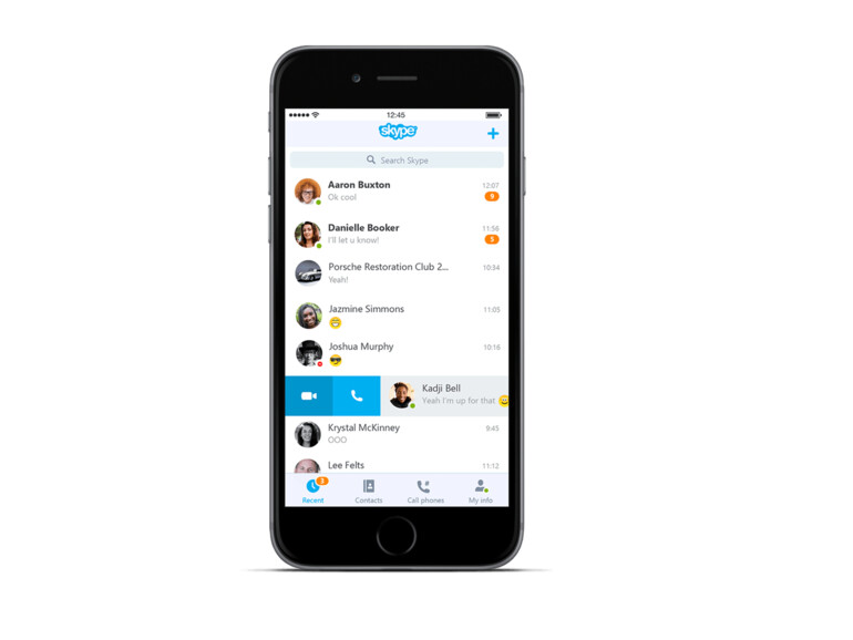 Skype hat neue Funktionen erhalten