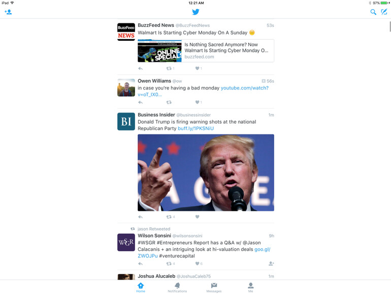 Apps von Drittanbietern verschwenden sehr viel Platz auf dem Display