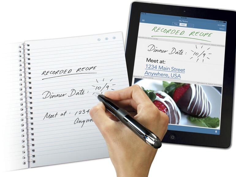 Livescribe ist dank der autarken Speicherung extrem mobil.