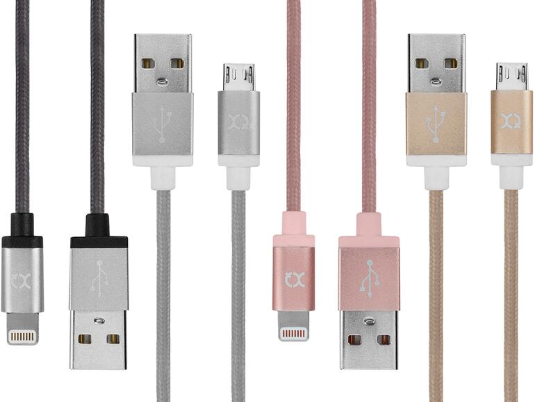 XQISIT Premium Charge-and-Sync-Kabel