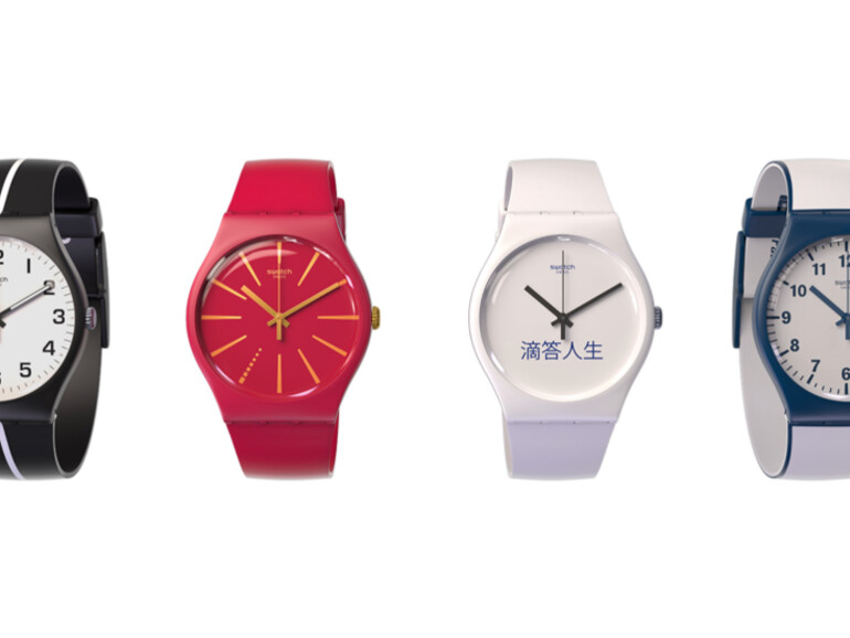 Die neue Swatch-Uhr „Bellamy“-Uhr wird über eine NFC-Bezahlfunktion verfügen.