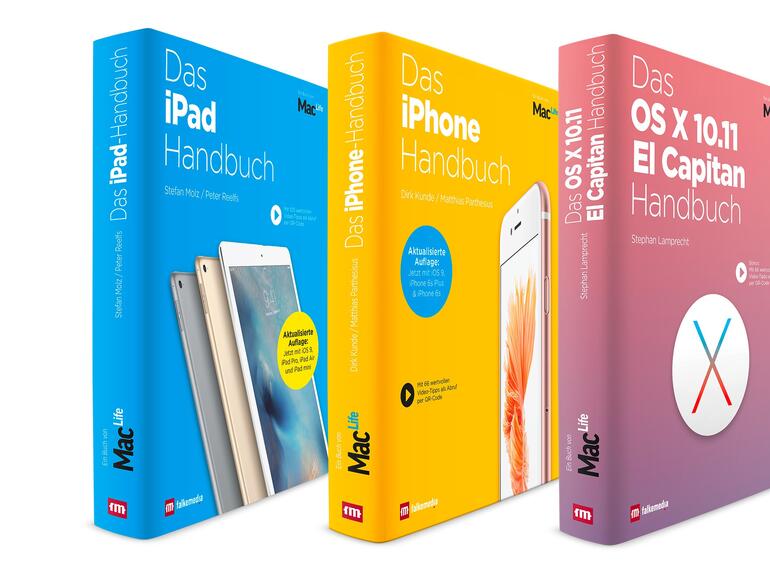 falkemedia OS X- & iOS-Handbücher