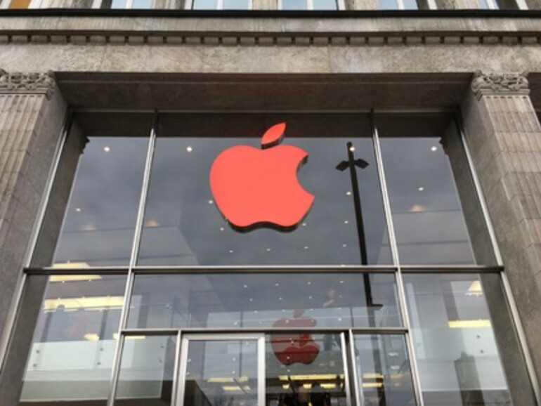 Welt-AIDS-Tag: Apple Store Hamburg