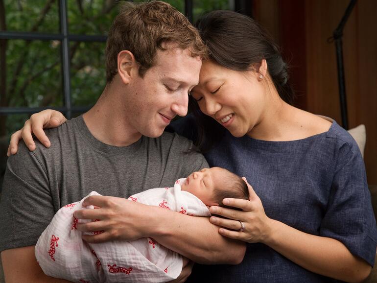 Der Facebook-Chef Mark Zuckerberg hat anlässlich der Geburt seiner Tochter gemeinsam mit seiner Frau Priscilla Chan eine großzügige Spende angekündigt.