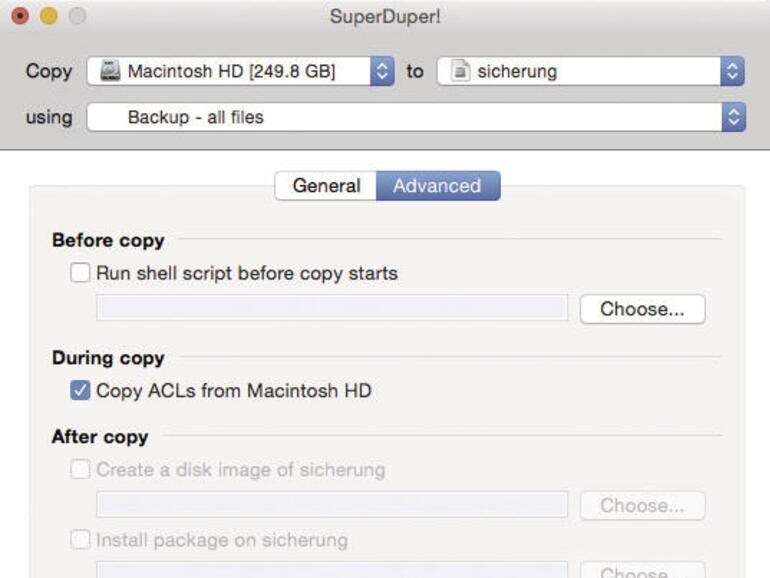 Super Duper klont die aktuelle Festplatte, so hast du einen Rettungsschirm, falls du doch auf alte Daten zugreifen musst.