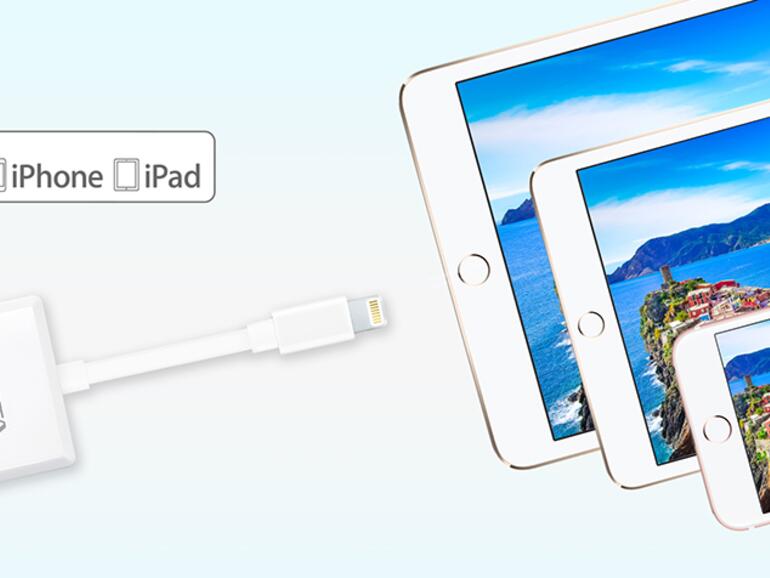 Lightning Card Reader von Adata