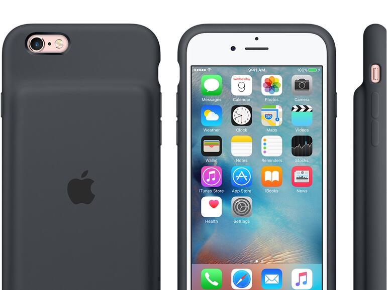 Das Smart Battery Case verlängert die Akkulaufzeit des iPhone 6s
