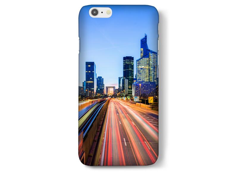 Auch für Städtefreunde, zum Beispiel von Paris, gibt es Smartphone-Hüllen im Sortiment.