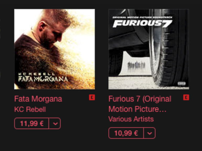 iTunes 2015: Die Top 10 Musikalben