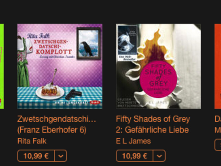 iTunes 2015: Die Top 10 der Hörbücher