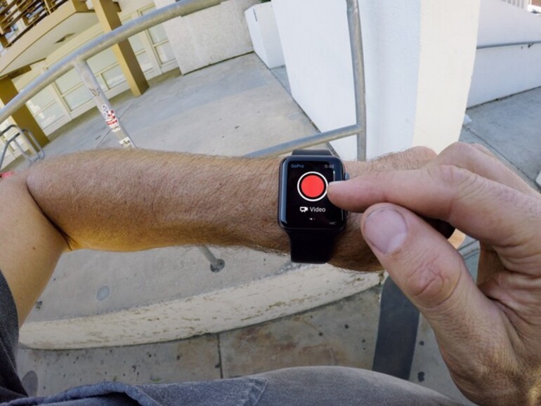 GoPro-Steuerung vom Handgelenk aus