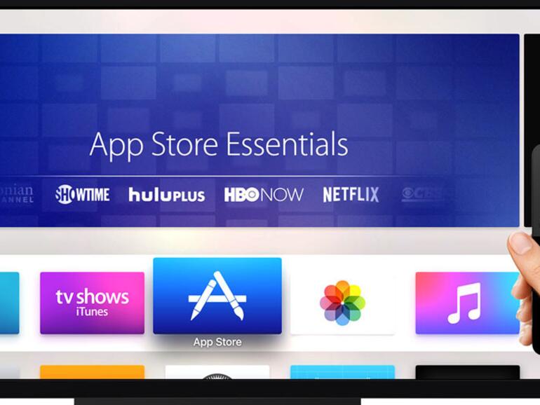 Apple TV-Apps werden im iTunes App Store beworben