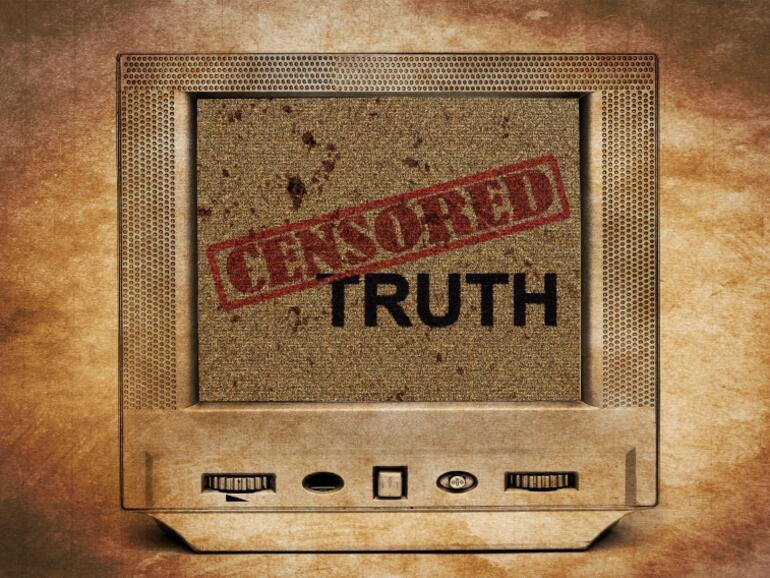 Zensur wird als Fehlermeldung angezeigt