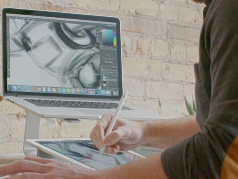 Astropad und Photoshop CC auf dem iPad Pro