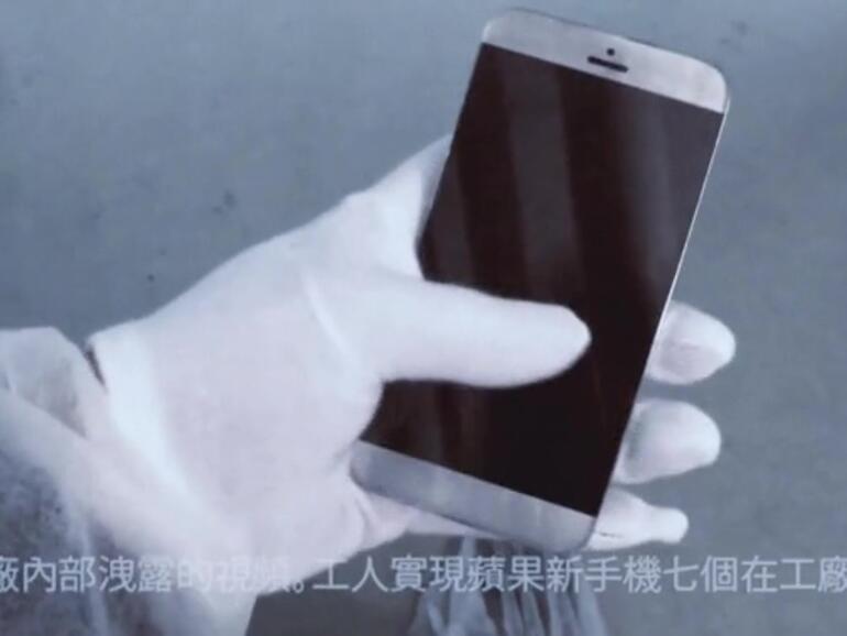 Das iPhone 7 scheint keine Blenden und keinen Homebutton mehr zu besitzen