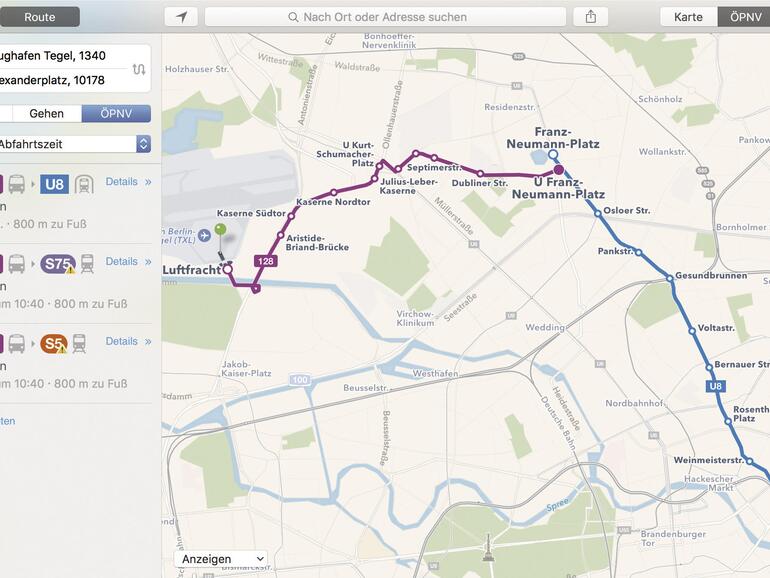 Die Mitteilungszentrale bietet drei Optionen zur Sortierung von Hinweisen: Zuletzt benutzt, … nach App und Manuell nach App.