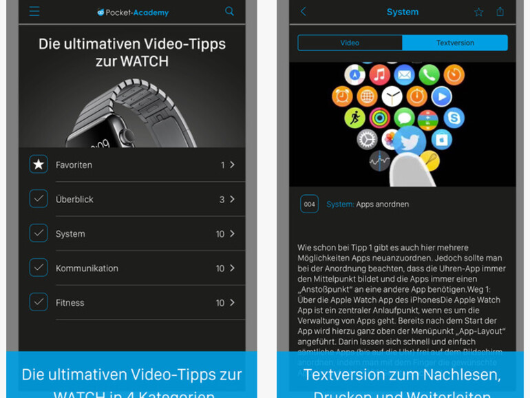 Die ultimativen Video-Tipps zur WATCH