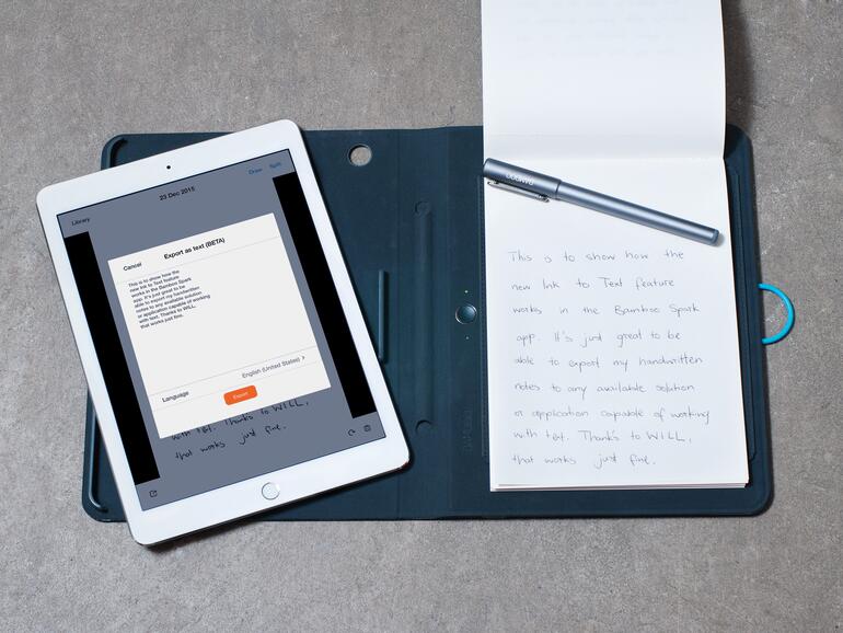 Noch befindet sich die Handschrift-in-Text-Funktion in Beta