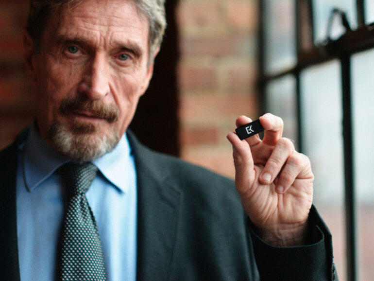 John McAfee präsentiert Everykey