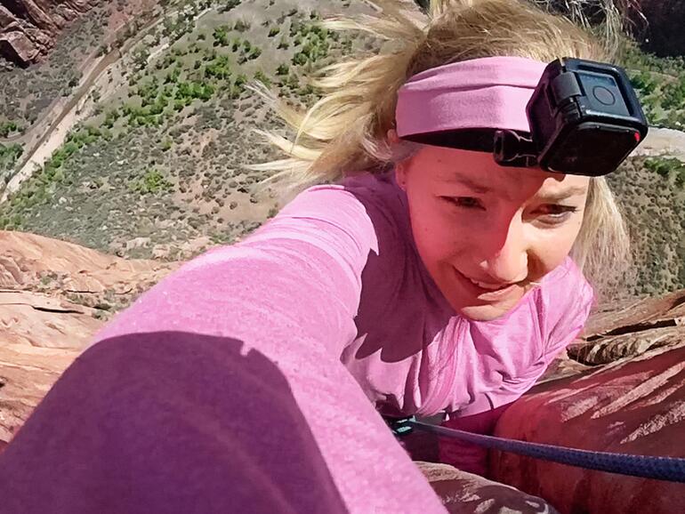 Dank kompakter Bauforum und geringeren Gewicht stört die Hero4 Session Session deutlich weniger als ihre ausgewachsenen Schwestern.