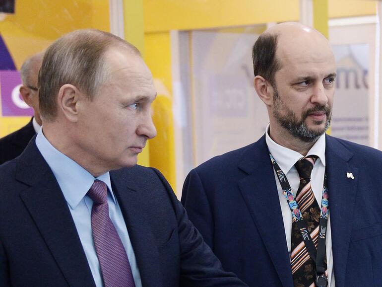 Vladimir Putin und Herman Klimenko